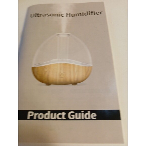 Ultrasonic Mist Humidifier White- Clear-Portable- Bedroom-Bathroom-Nursery - Picture 4 of 10